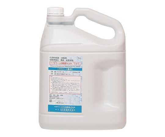 7-841-02 フタラール消毒液0.55％ シオエ 5L