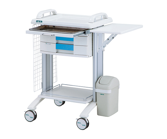 ナビス(アズワン)7-8433-02 カレンカートII(PC・ステンレスバット仕様) ブルー SC-PC1SB