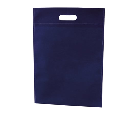不織布バッグ（無地）　小判抜きA4　100枚入　ネイビー