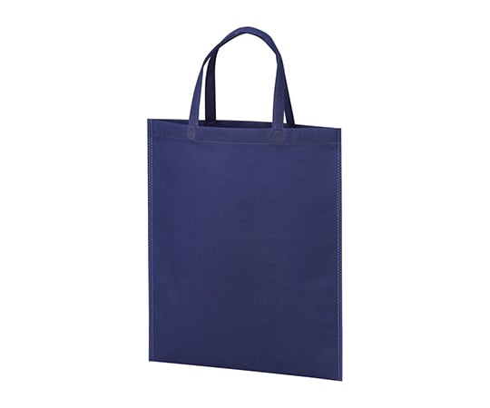 不織布バッグ（無地）　持ち手付A4　100枚入　ネイビー