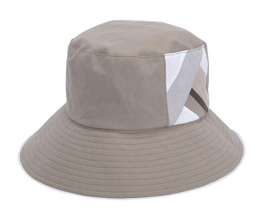 キヨタ7-8615-03　頭部保護帽（おでかけヘッドガードセパレート・クローシュタイプ）　ブラウン　S KM-3000D