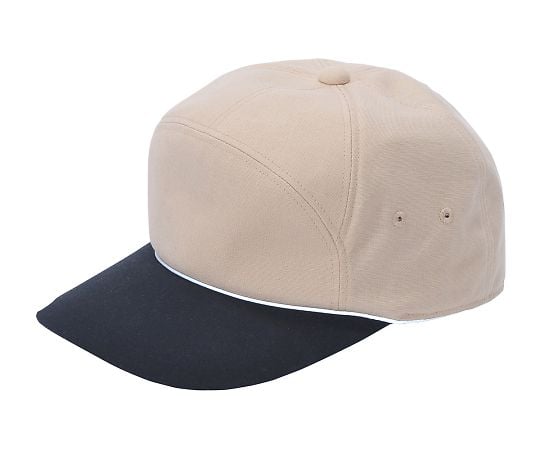 キヨタ7-8618-01　頭部保護帽（おでかけヘッドガードセパレート・キャップタイプ）　ベージュ　M KM-3000A