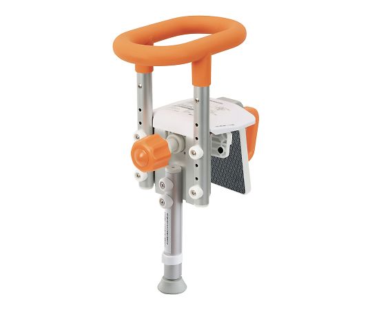 入浴グリップ　ユクリア（ユニットバス専用）　コンパクト130脚付S　オレンジ
