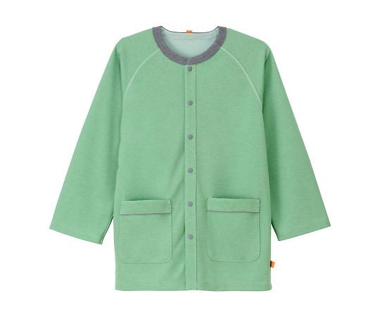 患者用上衣（男女兼用）　グリーン　M