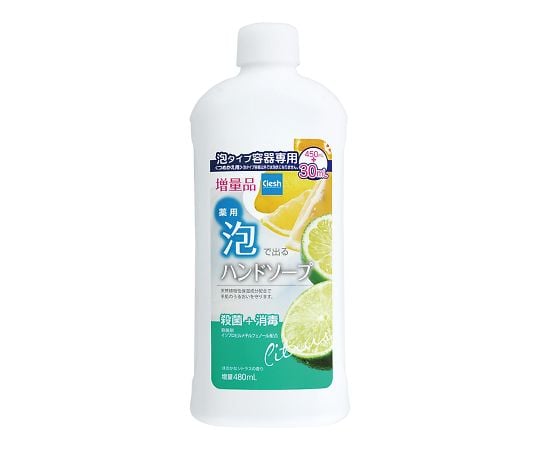 Clesh薬用泡で出るハンドソープ　つめかえ　480mL