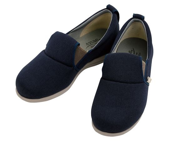 ゆったり簡単スリップオン　ネイビー　M