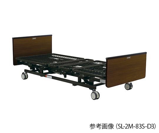 【組立必要】シーホネンス7-8943-05　介護施設向けベッド（SLシリーズ）　2モーター　床幅90cm SL-2M-90S-D3