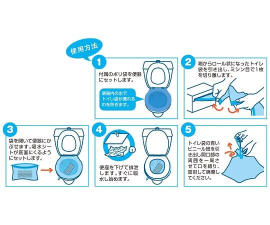 三和製作所7-8990-01　くるくるトイレ　20回分 400-786