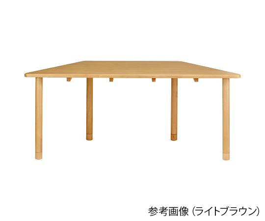 天然木テーブル ライトブラウン グローリープラン 【AXEL】 アズワン