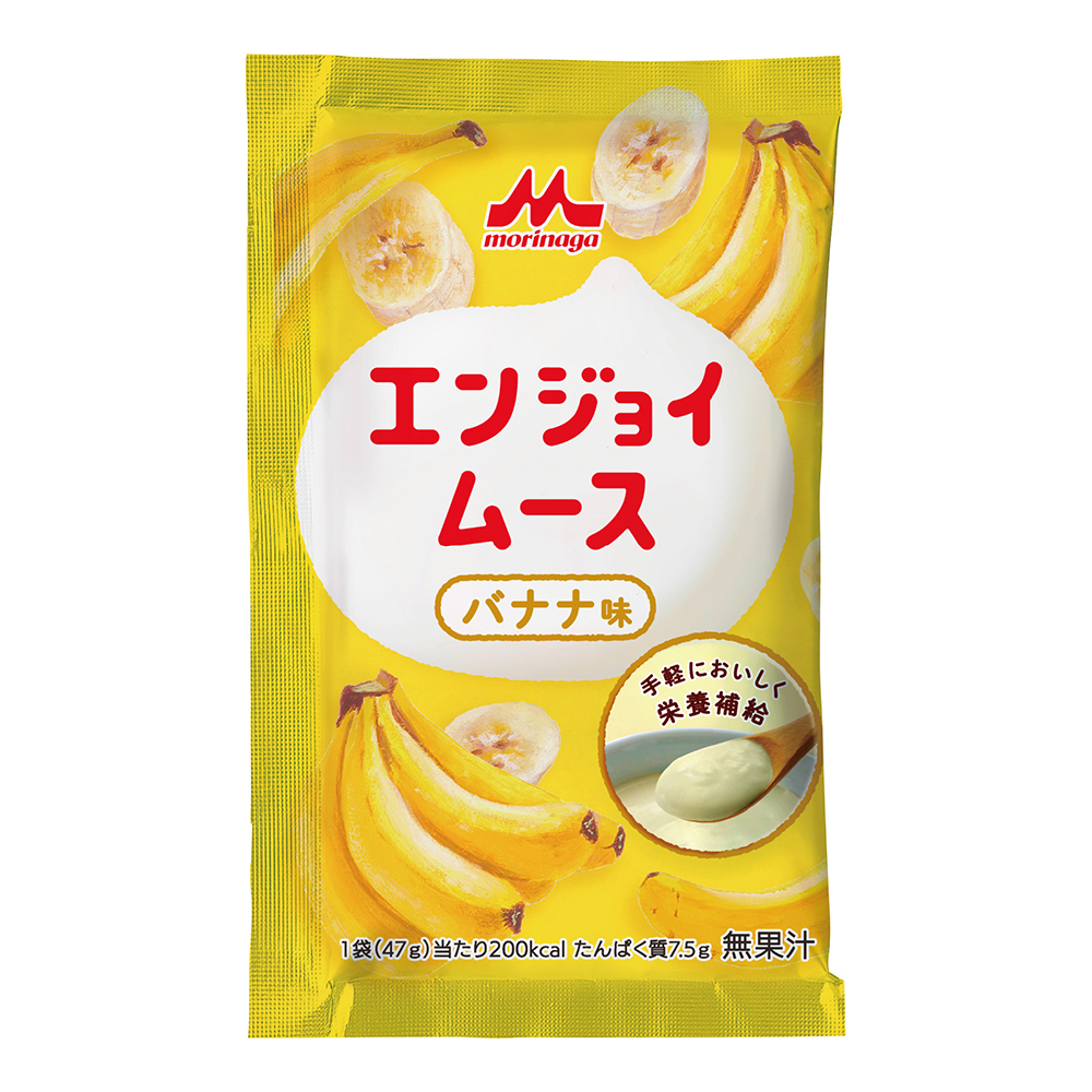 7-9077-14 エンジョイムース バナナ味 1箱（20袋入）