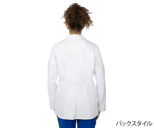 7-9276-01 THE WHITE COAT レディスブレザー白衣（ミニマリストシリーズ） S相当 5160-XS