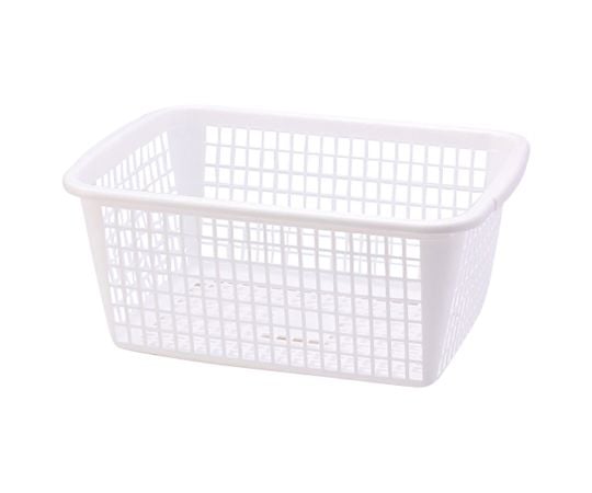 7-9290-11　おむつ交換ワゴン　カゴ　白 111111