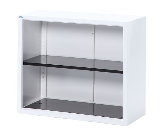 抗菌スチール書庫　オープンタイプ　2段（上置専用）　880×400×730mm