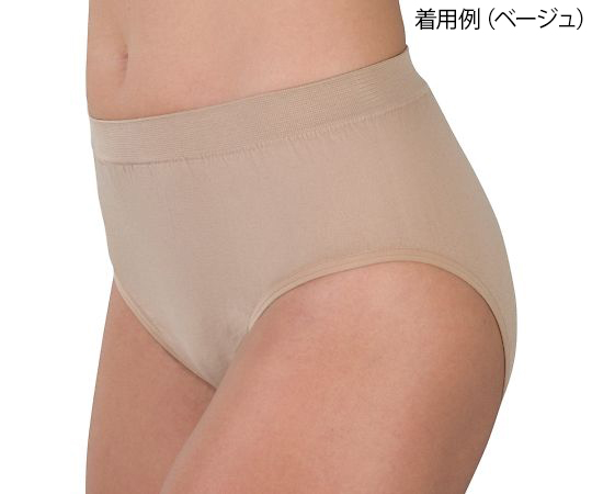 7-9618-04-81 失禁用パンツ（女性用極少量タイプ） ベージュ S