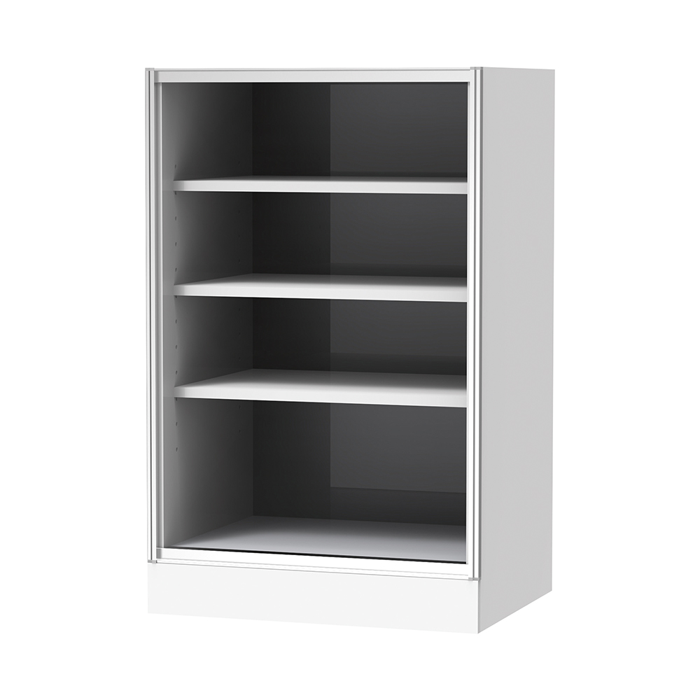 材料キャビネット（ロータイプ・棚板）　664×550×1050mm　オープン