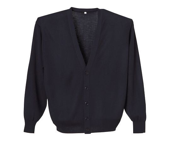 抗ピルメンズカーディガン　濃紺　L