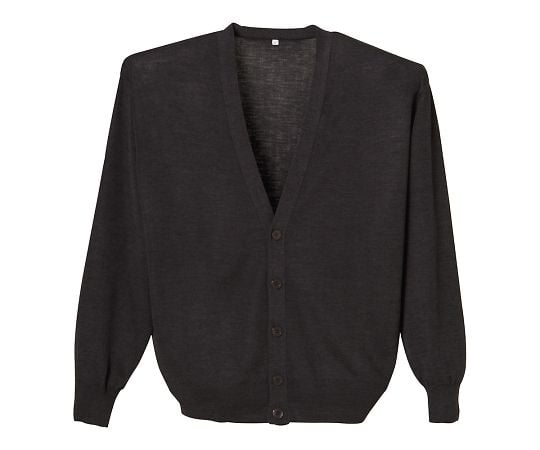 抗ピルメンズカーディガン　グレー　3L