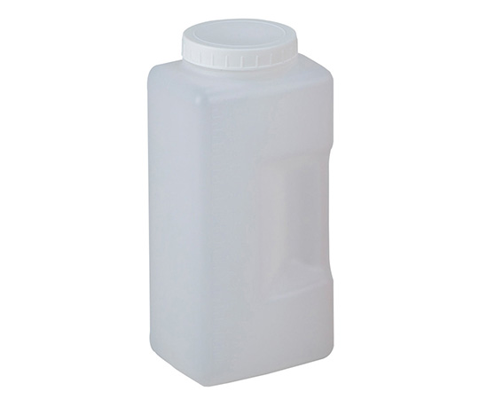 7-9832-01 PE貯尿瓶（グリップ付） 白 0047900