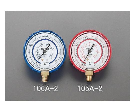 [R404A･R407C･R134a] φ68mm 連成計