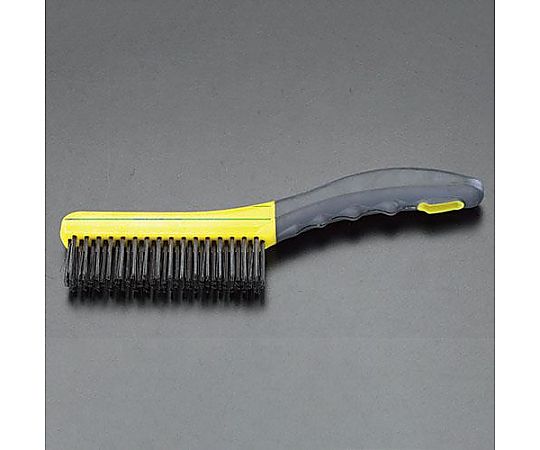 265mm ワイヤーブラシ(ｿﾌﾄｸﾞﾘｯﾌﾟ/ｽﾁｰﾙ)