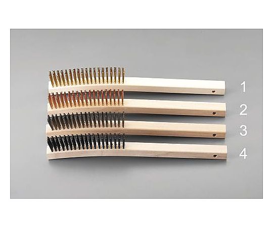 28x350mm 長柄ブラシ(ｶｰﾎﾞﾝｽﾁｰﾙ)