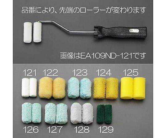 50.8mm(12mm) ローラー刷毛セット(ﾛｰﾗｰ2個)