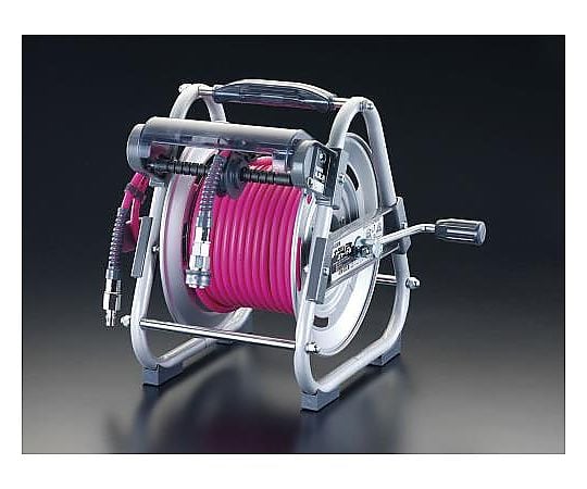 6.5mmx30m エアーホースリール(ｳﾚﾀﾝ製)