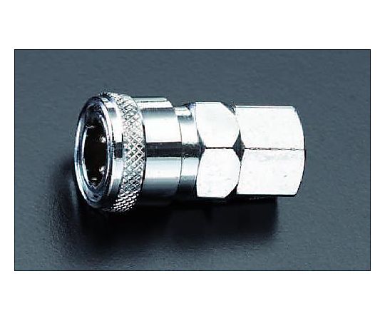 Rc 3/8" 雌ねじカップリング(ｴｱｰﾎｰｽ用)