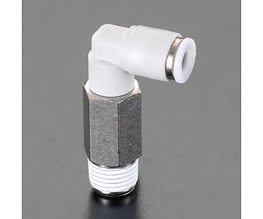 4mmxR 1/8" エルボユニオン(ﾛﾝｸﾞ)