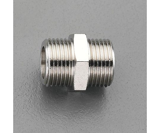 G 3/4"xG 3/4" ニップル(真鍮製)