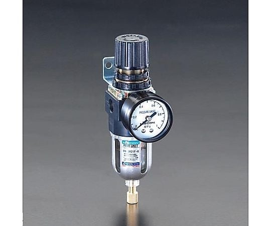 Rc 1/4" エアーフィルター付レギュレーター