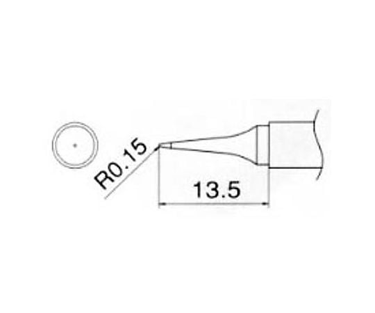 R0.15mm 交換用こて先