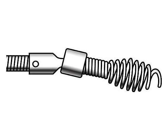 8.0mmx15.2m ケーブル(ﾄﾞﾛｯﾌﾟﾍｯﾄﾞｵｰｶﾞｰ付)