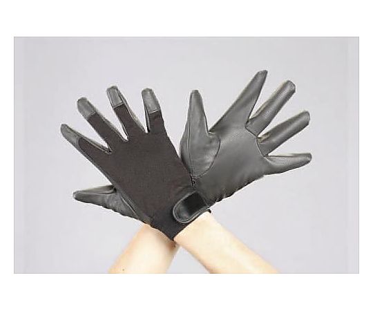 [Ｌ] 手袋(ﾎﾟﾘｳﾚﾀﾝ･黒)