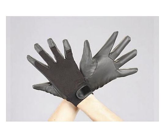 [LL] 手袋(ﾎﾟﾘｳﾚﾀﾝ･黒)