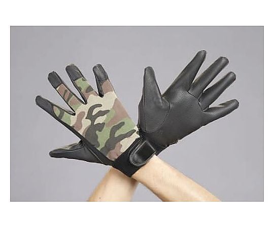 [LL] 手袋(ﾎﾟﾘｳﾚﾀﾝ･迷彩)