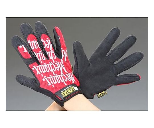 [Ｌ] メカニクスグローブ(合成革/赤)