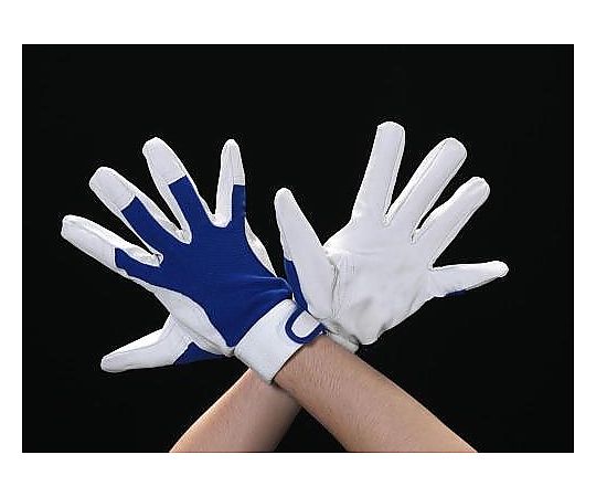 [Ｌ] 手袋(豚革/ﾌﾞﾙｰ)