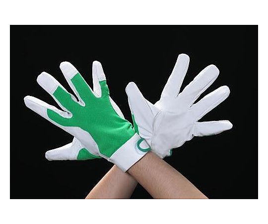 [LL] 手袋(豚革/ｸﾞﾘｰﾝ)