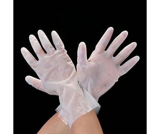 [LL/300mm] 手袋･耐溶剤(0.2mmﾎﾟﾘｳﾚﾀﾝ/5双)