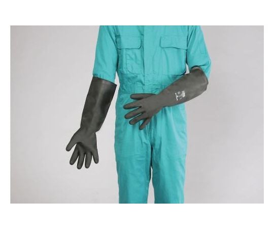 78-0093-82 手袋・化学薬品用（ネオプレンゴム） [M/457mm] EA354BW-21