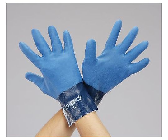 [Ｌ] 手袋(耐油･滑り止め/ﾆﾄﾘﾙｺﾞﾑ･裏付)