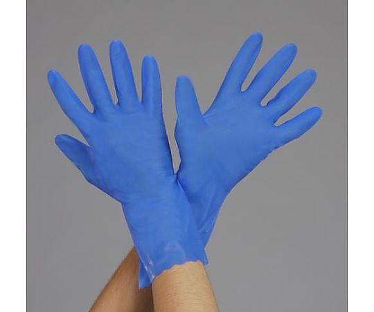 [Ｌ/300mm] 手袋(耐油･滑り止め/薄手･塩ﾋﾞ)