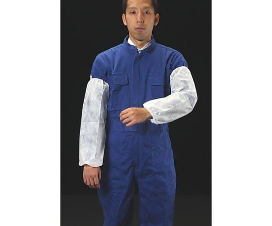 450mm 腕カバー(白・使い捨て/100枚)