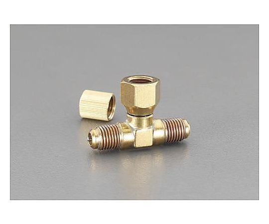 F1/4"xF1/4"xF1/4" Ｔ型アクセスバルブ