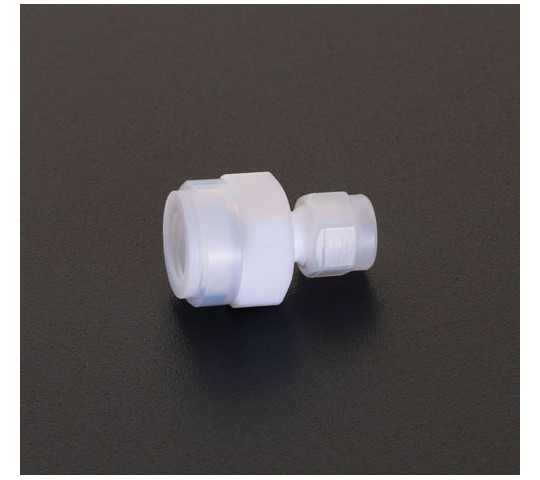 6mmxRc1/8" コネクタ(雌ねじ/ﾌｯ素樹脂)