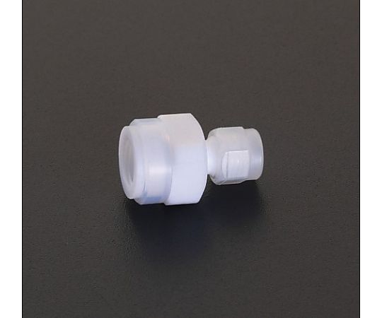 10mmxRc1/2" コネクタ(雌ねじ/ﾌｯ素樹脂)