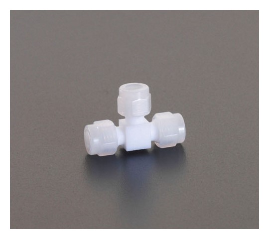 4mm ユニオン(ﾃｨｰ /ﾌｯ素樹脂製)