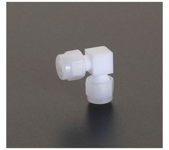 4mm ユニオン(ｴﾙﾎﾞ/ﾌｯ素樹脂製)