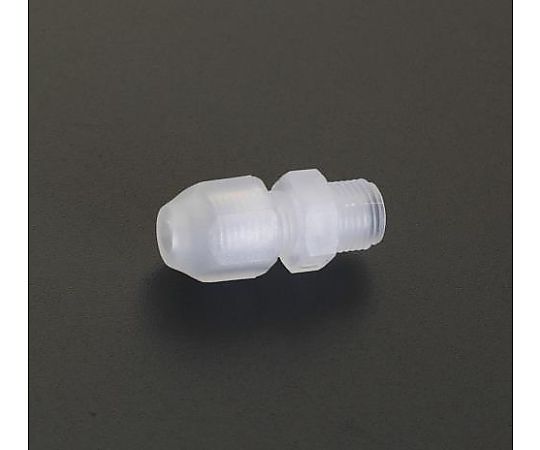 10mmxR 1/4" ユニオン(ﾊｰﾌ/PP製)